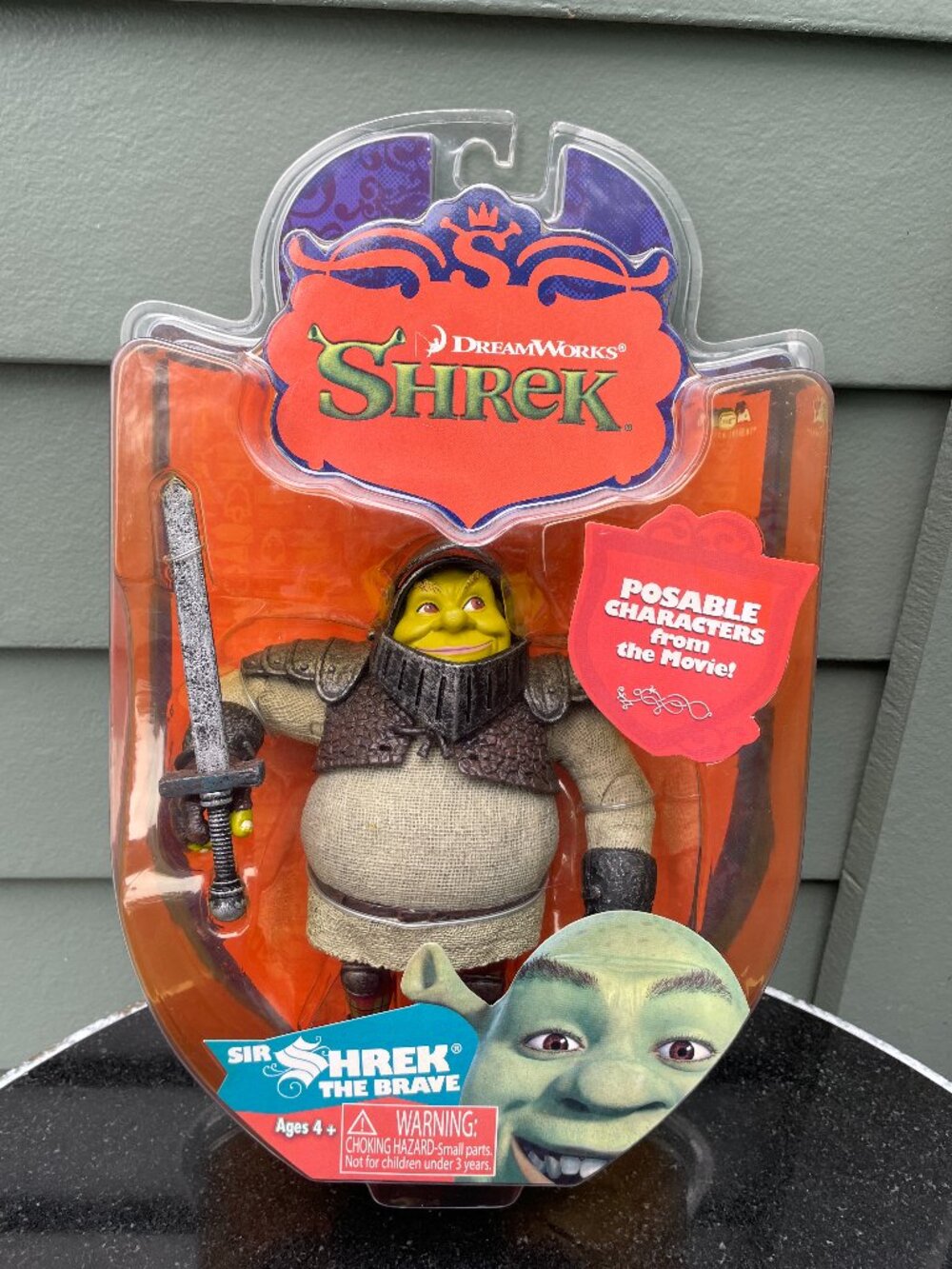 Sir Shrek the Brave Action Figure DreamWorks Sealed MGA 2006